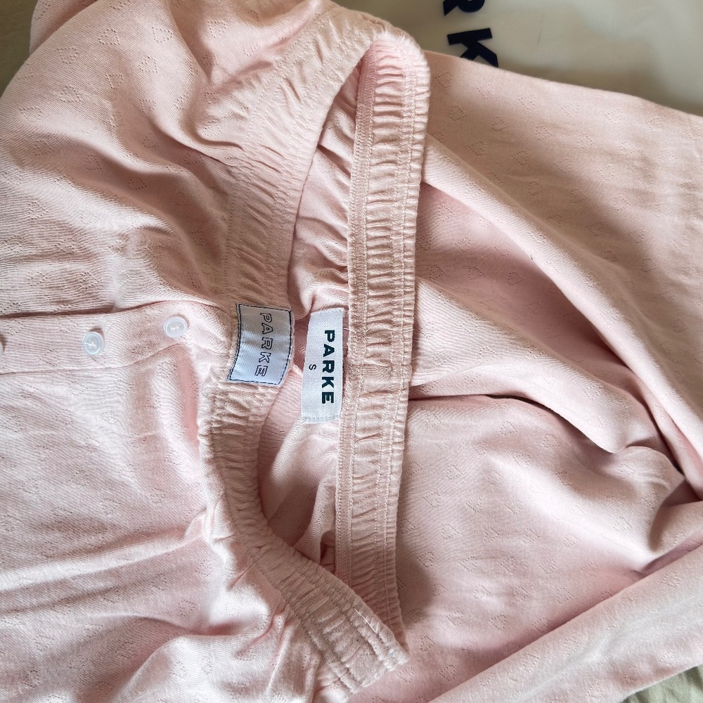 Heart Pointelle Boxer Pants - Picture 2 of 2